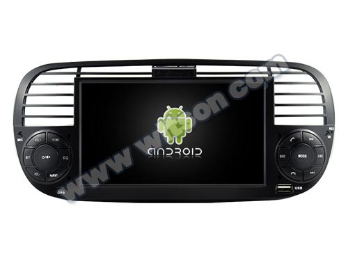 7" Screen OEM Style without DVD Deck For Fiat 500 2010-2015 Car Multimedia