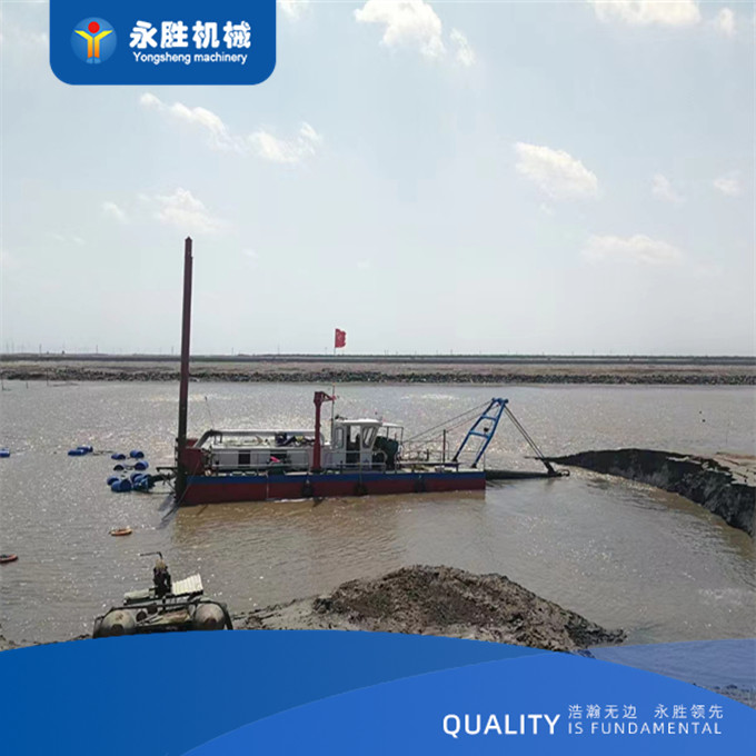 8 Inch Specification Cutter Suction Dredger 16kw For Sand Dredging In River