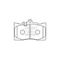 Buy cheap New Lexus LS430 Ceramic Lexus Brake Pad Set D870 04465-50170 product