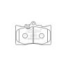 Buy cheap New Lexus LS430 Ceramic Lexus Brake Pad Set D870 04465-50170 from wholesalers