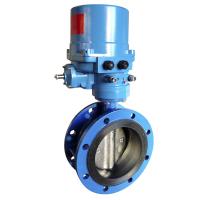 Buy cheap Electric Actuator Operator Concentric Butterfly Valve DN40 - DN1200 product