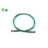 Buy cheap OM1 5M 62.5 / 125μm 2.0mm Simplex MTRJ - MTRJ Fibre Optic Patch Cord With PVC Green Jacket from wholesalers