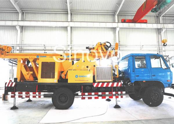 Buy cheap Multi-functional Full Hydraulic Waterwell Drilling Rig / core drilling rig, drilling Depth 650m from wholesalers