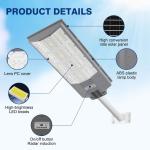 Inbuilt Battery Solar Street Light Integrated High Power Compact Solar Street