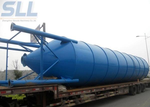 Buy cheap 100 Ton Cement Storage Silo / Bulk Cement Storage System Easy Transport Assemble from wholesalers