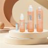 Buy cheap Cosmetics Packaging Silver-plated Large Cap Pink Transparent Glass Lotion Bottle Dropper Bottle Cream Jar Set from wholesalers