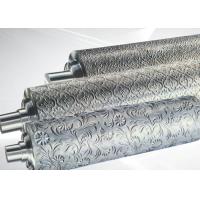 Buy cheap Chrome Plate Knurling Leather Embossing Roller Surface Roughness Rao.01 product