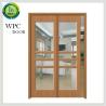 Buy cheap WPC Interior Soundproof Glass Office Door , PVC Double Sliding Glass Doors from wholesalers