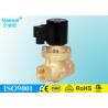 Buy cheap Normal Open Steam Solenoid Valve Brass Body Pilot Piston Structure Up To 2 Inch from wholesalers