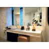 Buy cheap Elegant Beige Marble Stone Countertops 124 MPa Compressive Strength from wholesalers