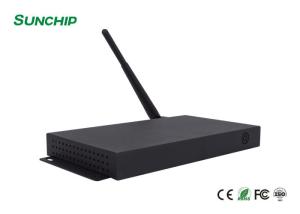 Buy cheap Black Metal Media Player Box 4K 60FPS EDP LVDS HD Ethernet Android Linux from wholesalers