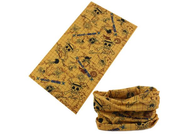 Buy cheap Brown Kids Headwear Skull Pattern Good Hand Touch Custom Logo Printed from wholesalers