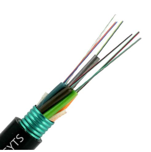 Buy cheap 24 Core Outdoor Armored Fiber Cable Single Mode Communication Cable from wholesalers