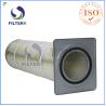 Buy cheap Air Industrial Dust Filter Flange Type With Cellulose Media F7 - F8 Efficiency from wholesalers
