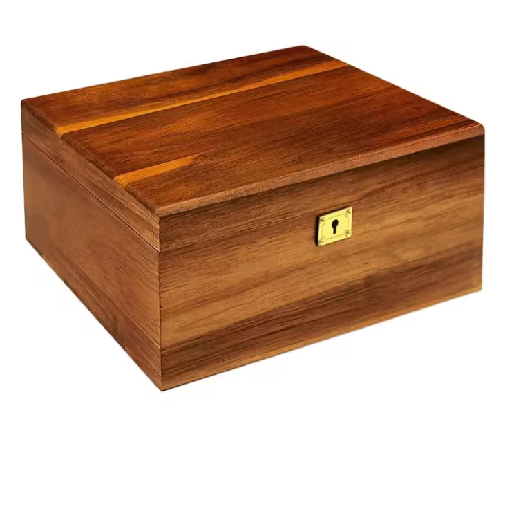 Handmade high quality multi-purpose can be customized wooden storage gift box for bedroom