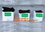 Effective UV Stabilized Black White Plastic Growing Bag / Polyethylene Jumbo