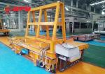Stable Start Battery Transfer Cart On Rails DC Motor Flatbed 18 Months Warranty