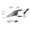 Buy cheap DC12V Portable Car Vacuum Cleaner HEPA Filter With One Year Warranty from wholesalers