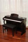 German concert acoustic piano sound sampling 88keys hammer action weighted
