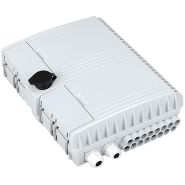 Indoor / Outdoor 16 Port Splitter Fiber Optic FTTH Splitter Box