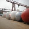 Buy cheap 1.77 MPa Horizontal LPG Gas Storage Tank 100 Ton Mounded Bullet from wholesalers