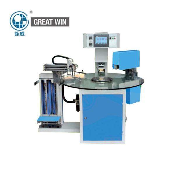 1.5kw Shoes Digital Printing Machine , Multi - Station Rotary Table Label Hot