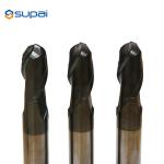 Buy cheap 1-20mm Carbide Tapered Ball End Mills 100% Virgin Tungsten Carbide from wholesalers
