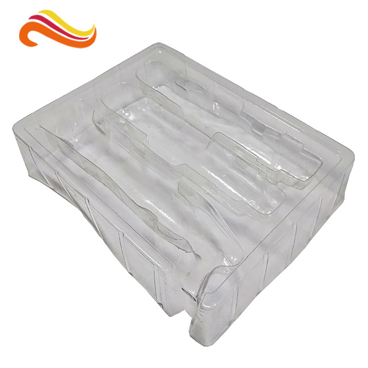 CMYK customized paper box with golden foil magnet electronics packaging box with plastic tray