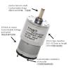 Buy cheap Micro Od 37mm 24v Dc Gear Motor High Torque 15rpm Waterproof Small from wholesalers