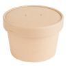 Buy cheap Manufacturers Paper Salad Bowl Eco Friendly 300gsm Custom Kraft Brown Paper Bowl from wholesalers
