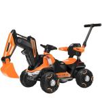 2.4G Bluetooth Remote Control 6v All-electric Ride on Construction Truck Car for