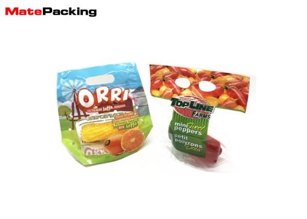 Buy cheap Clear Fresh Vegetable Plastic Packaging Bags With Breath Hole Anti Fogging from wholesalers