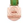 Buy cheap 3D Gold Metal Marathon Sport Medal Running Award Zinc Alloy from wholesalers