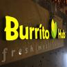 Buy cheap Customized Colour Led Frontlit Sign With Laser Cut Stainless Steel Frame from wholesalers