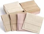 Folding Suede Velvet Jewelry Gift Bags Packaging Envelope Flap Microfiber Pouch