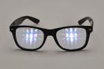 Colorful Frame Plastic Diffraction Glasses For Fireworks From Hony
