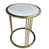 Buy cheap stone top stainless steel metal side table/End table/coffee table for hotel furniture,casegoodsTA-0082 from wholesalers