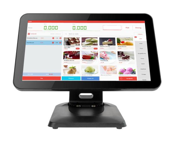Buy cheap Capacitive Touch Panel 15.6'' 1080P Foldable Metal POS Terminals for Restaurant and Cafe from wholesalers