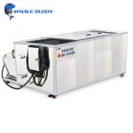 Aerospace Parts Industrial Ultrasonic Parts Cleaner Four Tanks 88 Liter 1.2KW