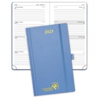 Buy cheap Light Blue Pocket Weekly Planner 2023 Hardcover Monochrome Classic product