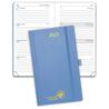Buy cheap Light Blue Pocket Weekly Planner 2023 Hardcover Monochrome Classic from wholesalers