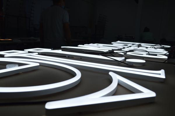 Buy cheap Decorative LED Neon Acrylic Sign 25mm Wall Mounted / Hanging / Free Standing from wholesalers
