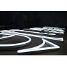 Buy cheap Decorative LED Neon Acrylic Sign 25mm Wall Mounted / Hanging / Free Standing from wholesalers