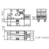 Buy cheap Spring-cage Clamp Terminal Male Female snap-in syle Pitch: 3.50mm/0.138 in from wholesalers