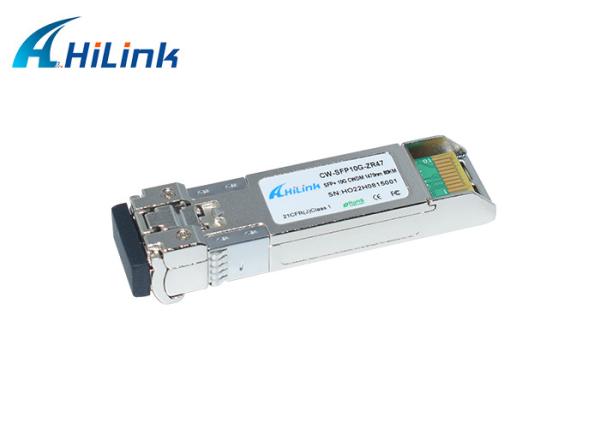 Buy cheap Hilink 10G Fiber Optical Transceiver Module SFP+ CWDM ZR 80KM Long Distance 1470-1610 from wholesalers