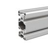 Buy cheap 90X90 100X100 Anodizing Silver Aluminum Assembly Line Extrusions from wholesalers