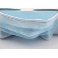 Buy cheap Blue Color Earloop Face Mask Non Woven Melt Blown Fabric Skin Friendly product