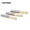 Buy cheap HRC63 4 Flute Solid Tungsten Carbide Square End Mill CNC Milling Machining Cutter from wholesalers