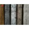 Buy cheap Microfiber Sofa Velvet Upholstery Fabric 100 Polyester Embossed Burnout from wholesalers