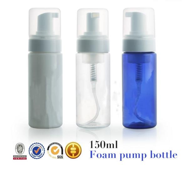 Buy cheap 60ml 100ml Empty PET Foam Pump Bottle Cosmetic Plastic Hand Soap Hot Stamping from wholesalers